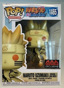 Funko POP! Naruto Uzumaki (Kurama Link Mode) Naruto Shippuden #1465 NEW 142-1 - Picture 1 of 8