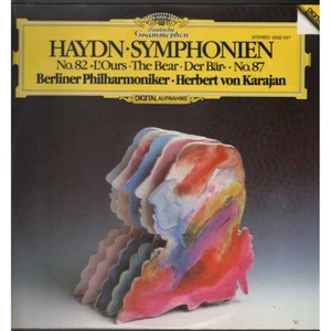 Haydn Berliner Philharmoniker Karajan Lp Symphonien No. 82 / No. 87 Nuovo - Imagen 1 de 2