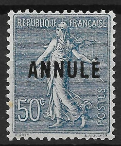 FRANCE COURS D'INSTRUCTION SEMEUSE ANNULE N° 161 CI2 NEUF* GOMME TRACE CHARNIERE - Imagen 1 de 2