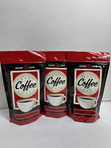 Menge 3 Frühstück Mischung Premium Qualität Gemahlen Kaffee 40 Tassen 6 Unzen Beutel Versiegelt - Bild 1 von 5