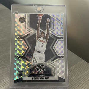 BONES HYLAND 2021-22 Panini Mosaic NBA Debut Silver Prizm Rookie RC #271 Nuggets - Picture 1 of 2