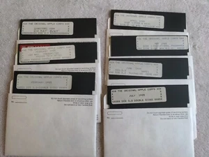 The Original Apple Corps Diskette Lot Apple II 5.25" Floppy 1985 - Picture 1 of 5