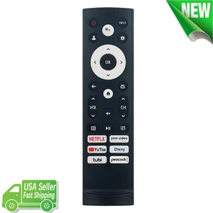 ERF3M90H Voice Remote Control for Hisense Android TV ERF3V90H 70A56EUA 55U75H - Picture 1 of 9