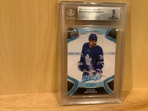 2021-22 Upper Deck MVP 215 Auston Matthews SP 9.0 Free Shipping - Picture 1 of 2
