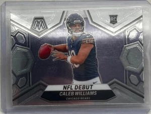 Caleb Williams 2024 Mosaic NFL Debut Prizm (RC) Football Card #289 Bears - Picture 1 of 2