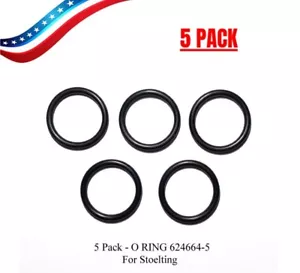 5 Pack - 624664-5 O-Ring for Stoelting Center Spigot / Food Grade EPDM Material - Picture 1 of 1