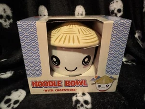 Ramen Noodles Soup Bowl with Lid & Chopsticks Set ~dishwasher & microwave SAFE - Picture 1 of 3