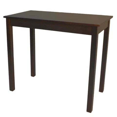Carolina Cottage Pub/Bar Table 36"H x 42"W x 22"D Rectangle Solid Wood Espresso Cover