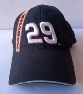  Kevin Harvick Mütze schwarz bestickt Strapback Cap verstellbar  - Bild 1 von 7
