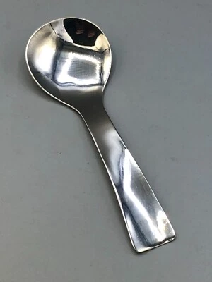 Cuchara de plata de ley Allan Adler 5 1/8" Foto 1 de 4