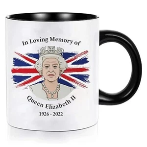 Queen Elizabeth Kaffeebecher 1926-2022 Gedenktasse Keramik Royal Family - Bild 1 von 1