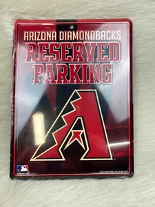 Arizona Diamondbacks Metal Reserved Parking Sign Wall Art MLB - Picture 1 of 2