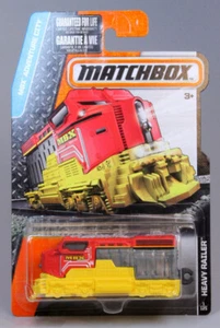 MBX: HEAVY RAILER (LOCOMOTIVE) RED #01/125 MATCHBOX 2016 RELEASE DJV30-2810 - Picture 1 of 6