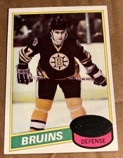 1980-81 Topps - #140 Ray Bourque (RC) Unscratched