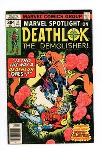 MARVEL SPOTLIGHT on DEATLOK COMICS #33 1977 Good cond. - Picture 1 of 2