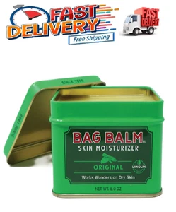 Vermont’s Original Bag Balm, Skin Moisturizer for Dry Skin, 8oz Tin - Picture 1 of 5
