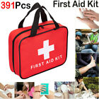 391 PIECE FIRST AID KIT MEDICAL EMERGENCY TRAVEL HOME CAR TAXI WORK 1ST AID BAG