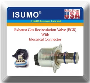 Exhaust Gas Recirculation Valve W/Connector Fits Ford V-8 6.0L.Diesel 2003-2005 - Picture 1 of 7