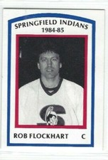 1984-85 Springfield Indians (AHL) Rob Flockhart