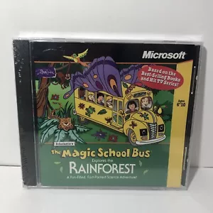 The Magic School Bus Explores the Rainforest Microsoft PC CD-ROM Game - Picture 1 of 6
