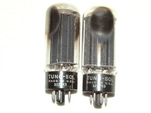 2 - 5U4gb Tung-Sol Tubes *Black Plates*Hanging OO Getters*Strong Testing*#5 - Picture 1 of 4