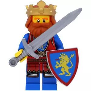LEGO Castle Minifigur König der Löwenritter #2 - Bild 1 von 9