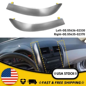 For Toyota Corolla 09-13 Car Center Dash A/C Outlet Air Vent Panel Trim Strip US - Picture 1 of 12