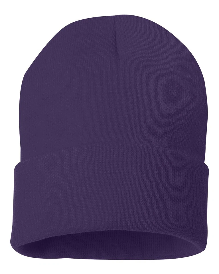Gorra deportiva lisa de 12" con puños tejida SP12 unisex Foto 1 de 1