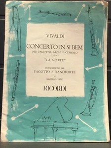Vivaldi - Bassoon Concerto "La Notte" - Picture 1 of 2