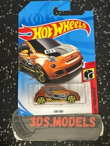 FIAT 500 ORANGE DAREDEVILS Hot Wheels 1:64 **COMBINE POSTAGE** - Picture 1 of 1