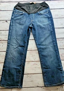 Paige Premium Maternity Jeans size 28 Crop Stretch - Picture 1 of 4