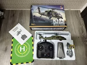2025 New K170 Black Hawk Helicopter RC Helicopter 4 Channels Brushless Motor - Picture 1 of 17