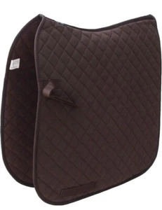 Almohadilla para silla de montar de caballo acolchada inglesa contorneada doma Trail - Imagen 1 de 1