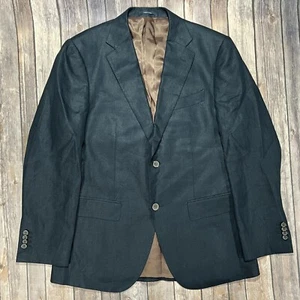 Abrigo Blazer Deportivo 38R Para Hombre Azul Traje Chaqueta Suitsupply Baird McNutt 100% Lino - Imagen 1 de 12