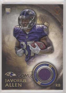 2015 Topps Valor Rookie Relics Javorius Allen #VRR-JAL Rookie RC
