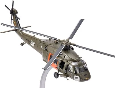 Helicóptero mediano UH-60 Black Hawk ejército de Estados Unidos escala 1/72 modelo diecast Foto 1 de 4