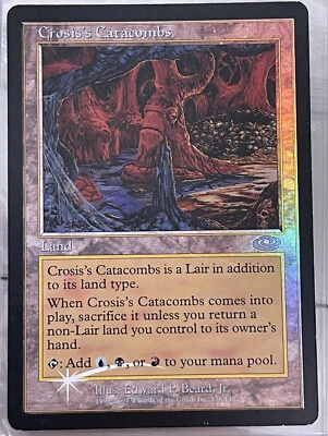 Crosis's Catacombs FOIL Planeshift PLD Land Uncommon CARD MTG - Image 1 of 2
