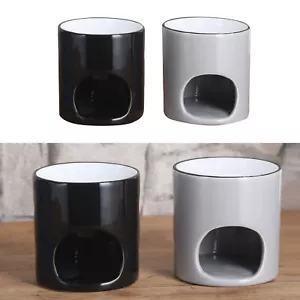2x Duftlampe Raumduft Dolomit Ø9x9,5 Teelicht Aromalampe Teelichtlampe Keramik - Bild 1 von 6