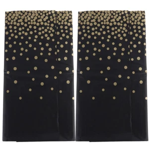 2pcs Tischdecke Tabelle Tuch Tisch Partei Tisch Abdeckungen Dot Tischdecke - Bild 1 von 18