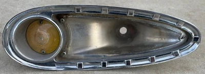 PARAGOLPES TRASERO MERCURY MONTCLAIR LUZ TRASERA ESTACIONAMIENTO INTERMITENTE LÁMPARA 1960 Foto 1 de 4