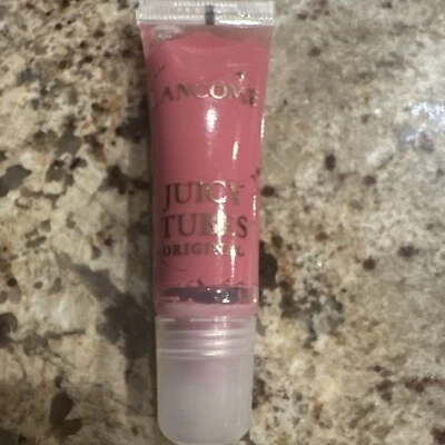 Lancome JUICY TUBES Lip gloss-Tickled Pink-.33 oz / 10ml Travel Size-NEW - Image 1 of 3
