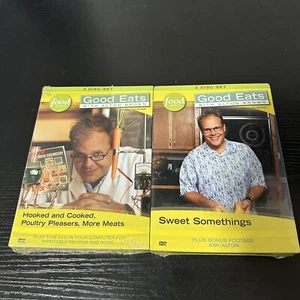 Good Eats With Alton Brown: Hooked and Cooked + Sweet Something’s DVD BRAND NEW - Picture 1 of 5