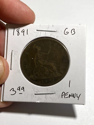 1891 Great Britain 1 Penny - Image 1 of 2