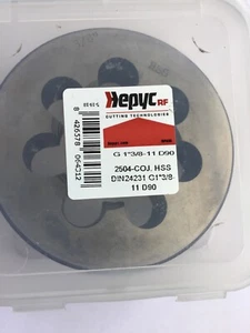 Gewindeschneideisen G 1" 3/8 -11 D90 Hepyc Tools Gewindeschneiden HSS DIN24231 Stahl - Bild 1 von 6