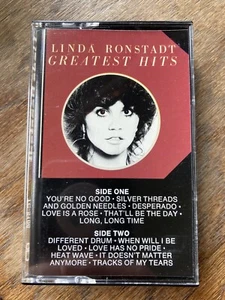 Greatest Hits, Vol. 1 by Linda Ronstadt (Cassette, Jul-1987, Elektra (Label)) - Picture 1 of 2
