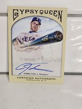 Josh Hamilton 2011 Topps Gypsy Queen Auto #GQA-JH Texas Rangers 