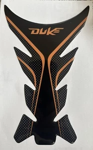 New Motorcycle Tank Pad Protector Compatible With KTM Duke 188 x 120 UK Seller - Picture 1 of 4