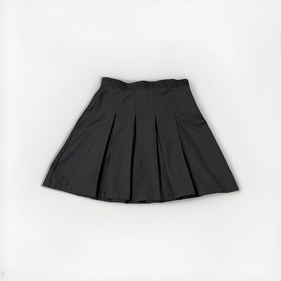 Женская юбка Tommy Hilfiger серая размер 6 трапециевидная плиссированная длина до колена - Изображение 1 из 3