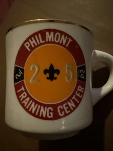 Philmont Scout Ranch Training Center Mug  25th Anniversary Cimarron NM BSA 1975 - Picture 1 of 6