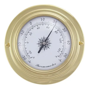 Termometro Nautico In Ottone 3 Cm Sea-Club - Imagen 1 de 1